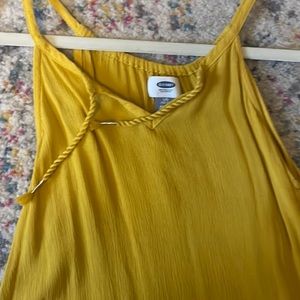 Sun dress for summer! Yellow old navy.
